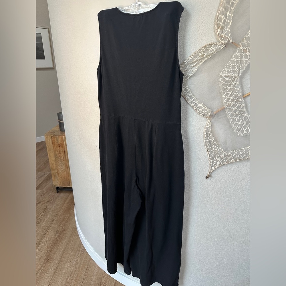 Eshakti boho cropped very wide leg jumpsuit - Picture 3 of 7